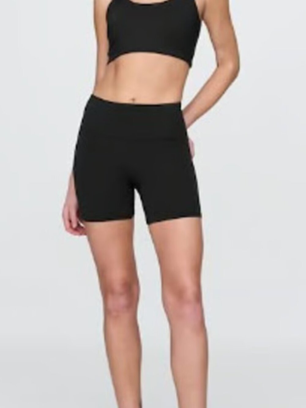 GAP FIT 2 pairs black bike shorts, XL